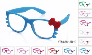 Lentes transparentes Hello Kitty temáticas lindas fiestas eventos adorables protegidas contra los rayos UV - Imagen 1 de 12
