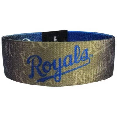 Pulsera elástica de béisbol con licencia MLB de los Reales de Kansas City Foto 1 de 3