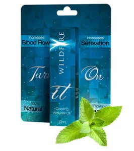 Cooling Arousal Oil for Her Wildfire IT 10ml 100% Natural Female Enhancement - Picture 1 of 6