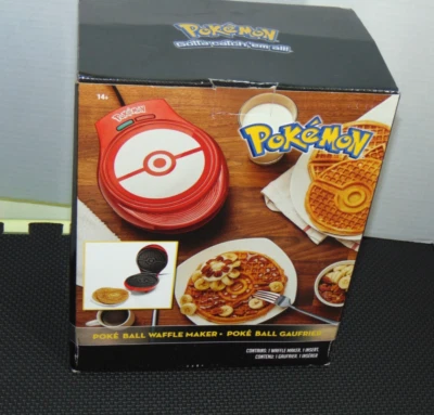 Pokémon Poke Ball Red Waffle Maker NIB Open Box - Image 1 of 4