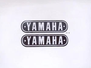 Yamaha RD125 B AS3 RD200 emblema del tanque de combustible emblema del tanque de combustible insignia nuevo - Imagen 1 de 7