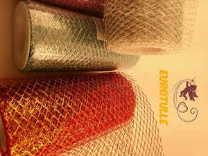 A Pack of 5 Roll Medium Stiff Mesh/netting 6 inch x 10Y per Roll 100% Nylon - Picture 1 of 1