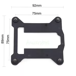 5pcs Plastic Backplate Intel LGA 1150 1151 1155 1156 CPU Bracket Radiator Base - Picture 1 of 6