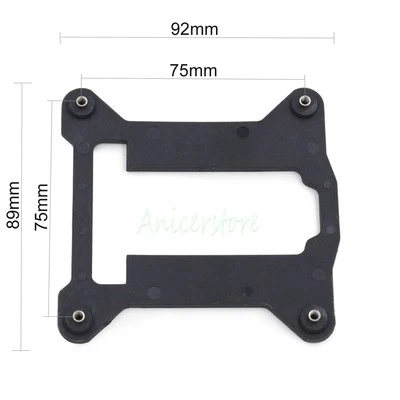 5pcs Plastic Backplate Intel LGA 1150 1151 1155 1156 CPU Bracket Radiator Base - Image 1 of 4