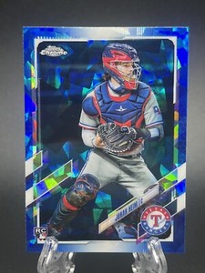 2021 Topps Chrome Sapphire Edition Jonah Heim #628 Rookie Card RC