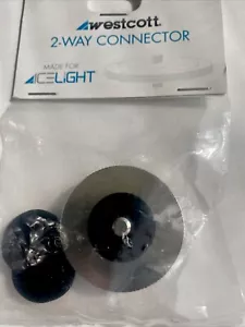 Westcott Ice Light 2-Way Connector Part #5202 - Picture 1 of 6