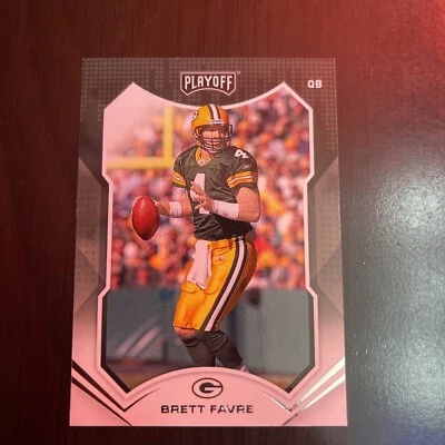 2021 Panini Playoff Brett Favre Green Bay Packers #143 - Image 1 of 2
