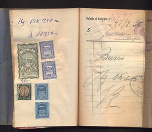 EINREISESTEUER INDUSTRIE UND HANDEL 213 STÜCK AUF BLOCK QUITTUNGEN 1948 - Bild 1 von 6