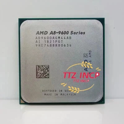 AMD A8-9600 AD9600AGM44AB Quad-core 3.1 GHz 2M 65W Socket AM4 Processor Tested  - Image 1 of 3