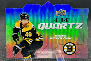 Matt Grzelcyk 2022-23 Upper Deck Allure Quartz Boston Bruins #AQ-MG