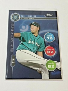 2020 Topps Baseball Topps Attax Big Leaguer - Yusei Kikuchi - Seattle Mariners