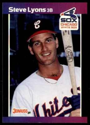 1989 Donruss Steve Lyons Chicago White Sox #253 - Image 1 of 2