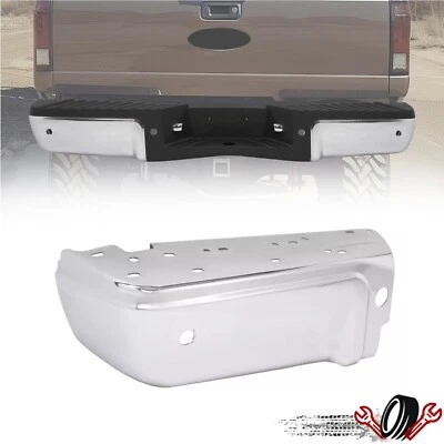 Rear Bumper Ends Caps For Ford F250 Super Duty W/Hole Left Side 2008-2016  09 10 Foto 1 de 4