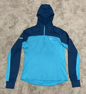 Women’s Nike Dri-Fit Running Athletic Hoodie Quarter Zip Size Medium - Picture 1 of 5