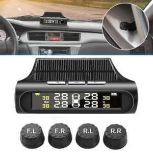 `Car Tire Pressure Tester Wireless Solar Pressure Monitoring System - Picture 1 of 17