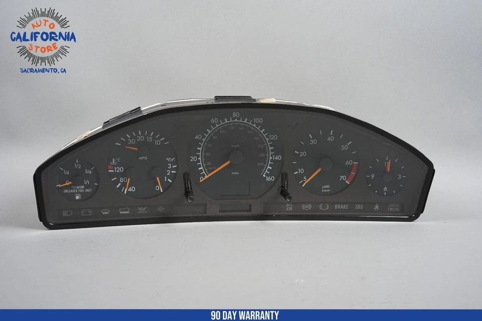 Cuadro de instrumentos velocímetro Mercedes R129 SL500 SL600 1998 1294402411 FABRICANTE DE EQUIPOS ORIGINALES Foto 1 de 4
