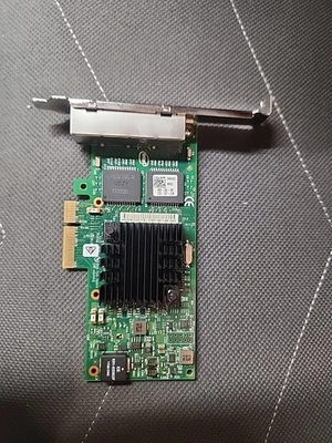 Серверный адаптер Dell IntRJ-45 4 порта GigE с высокопрофильным кронштейном 00NWK2 - Изображение 1 из 4