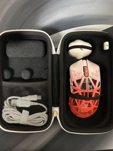Fabulous Beasts x WLMOUSE Beast X Wireless Gaming Mouse Red 8K Used - Photo 1/1