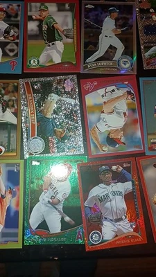 Лот из 30 разноцветных карт 2012-14 Topps/Bowman - Изображение 1 из 4