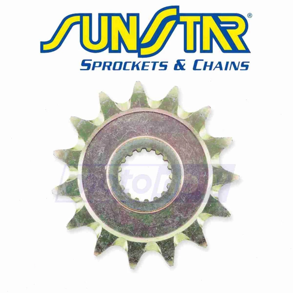 Sunstar Steel Front Sprocket for 1969-1971 Yamaha CT1 - Drive Sprockets px - Image 1 of 4