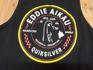 RARE Quiksilver Eddie Aikau Waimea Bay Hawaii Tank Top Men’s Size Large ---- HTF - Picture 1 of 4
