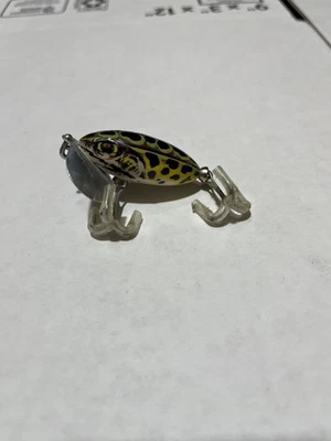 1/4 oz. Fred Arbogast Jitterbug en Rana Leopardo Marrón/Vientre Blanco Foto 1 de 4