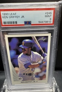 Hoja Ken Griffey Jr. #245 1990 PSA 9 - Imagen 1 de 2