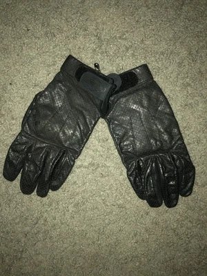 Harley Davidson Black Women’s Soft Leather Riding Gloves Size XL Fast Shipping - Image 1 of 4