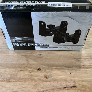 Pro-Wall Speaker Stands Everything You Need To Take Center Stage New In Open Box - Picture 1 of 9