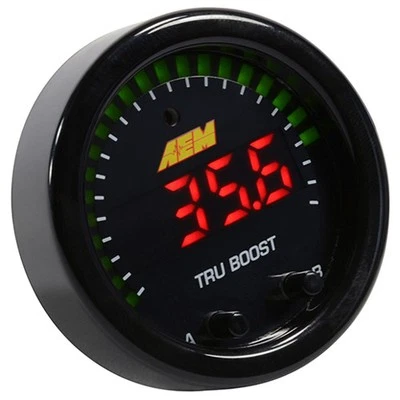 AEM Electronics Tru-BoostX Boost Controller Gauge - 52mm Dia - Image 1 of 2