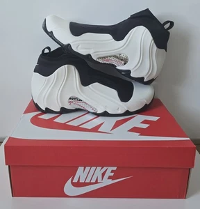 Nike Air Flightposite Sail/Black UK 10.5 - Picture 1 of 5