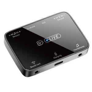 Neuf Convient pour éclairage/TypeC Universal Stereo Live Broadcast Sound Ca2893 - Photo 1/10