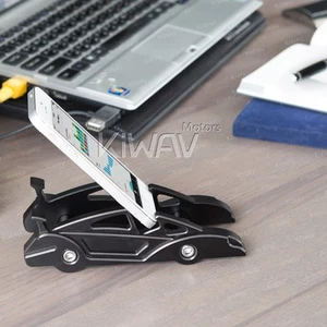 dual-angle de bureau mount CNC aluminum gray voiture de sport style pour pad - Afbeelding 1 van 4