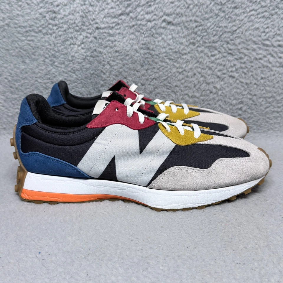 New Balance 327 Mens Size 12 Sneakers Summer Fog Black Suede - Image 1 of 4