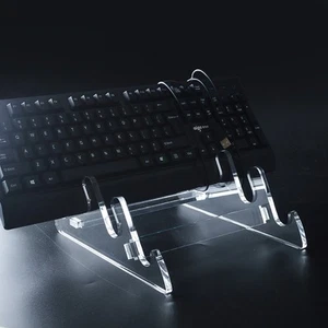 Universal Transparent Acrylic Game Keyboard Stands Convenient Removable Bracket - Zdjęcie 1 z 6