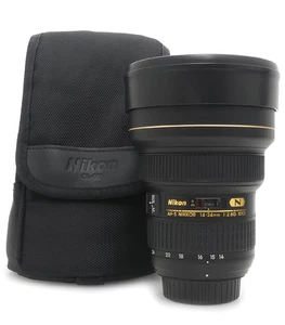 Lente Nikon AF-S NIKKOR 14-24 mm F2,8 G ED -N excelente+ - Imagen 1 de 11