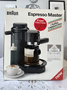 Vintage BRAUN "Kaffee Espresso Cappuccino Master Machine" Model E 200T - Bild 1 von 12