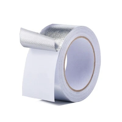5Mx5CM Car Exhaust Pipe Headers Insulation Thermal Heat Wrap Roll Tape Radiation - Image 1 of 4