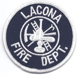 **LACONA FIRE DEPARTMENT UNKNOWN STATE FIRE PATCH** - Picture 1 of 1