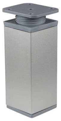 Pie de Mueble Tischbein Armario Altura Regulable Plata Base de Pie Ajustable Pie - Imagen 1 de 4