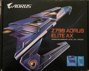 Gigabyte ATX Z790 AORUS ELITE AX DDR5 Motherboard Gaming + intel i7 13700k CPU