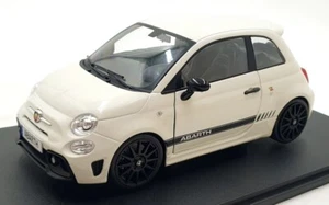 Solido 1/18 Scale Diecast S1811301 - Fiat F595 Abarth 2022 - Ghiaccio White - Picture 1 of 5