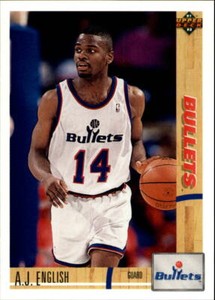1991-92 Upper Deck Basketball #387 A.J. English