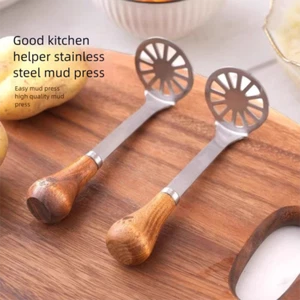2 Stück Handpresse Kartoffelstampfer Antihaft Babynahrung Stampfer Rostfrei Haushalt - Bild 1 von 11
