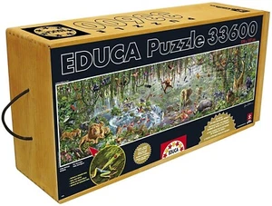 NEW Educa Jigsaw Puzzle 33600 Piezas Pieces 16066 Wild Life - Bild 1 von 3