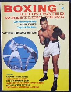 1961 Boxing Illustrated Wrestling News Patterson v Johansson Full Issue Magazine - Picture 1 of 4