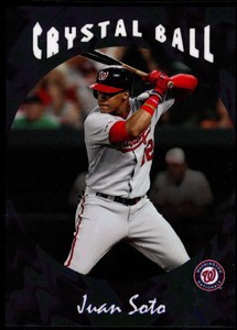 Juan Soto 2019 Topps Throwback Thursday #186 Nationals 