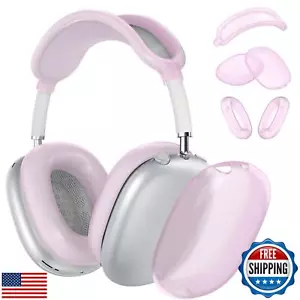 Silicone Case Cover for AirPods Max Headphones, Ear Pad Case Cover/Ear Cups C - Picture 1 of 5