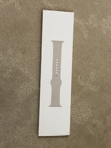 Open Box Apple Watch Sport Band Starlight 41MM for Apple Watch Series 7 / Any - Picture 1 of 8