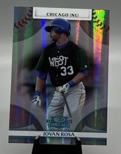 2008 Donruss Threads Century Proof Platinum Baseball Card #66 Jovan Rosa /25